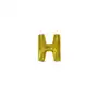 Balon foliowy litera H złota 67x86cm Sklep