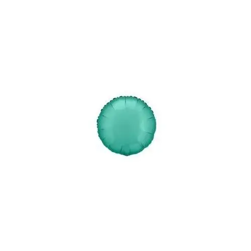 Balon foliowy Lustre Jade Green okrągły 43cm