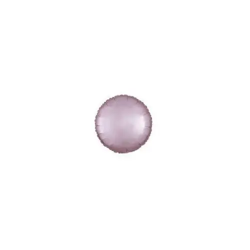 Balon foliowy Lustre Pastel różowy okrągły 43cm