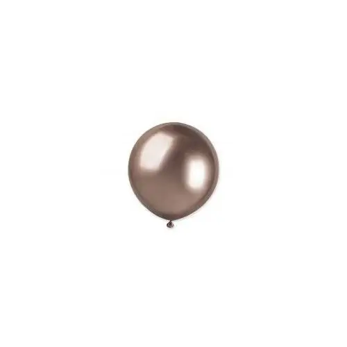 Balony chromowane różowo-złote 48cm 25szt