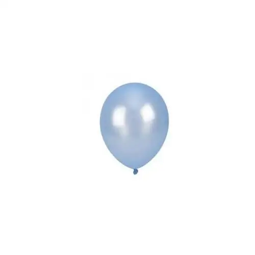 Balony metalizowane niebieskie 25cm 100szt