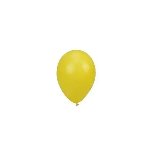 Balony pastelowe jednokolorowe żółte 24cm 10szt