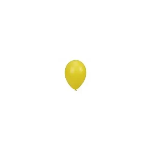 Balony pastelowe jednokolorowe żółte 24cm 10szt