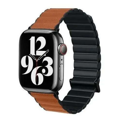 Beline do Apple Watch Magnetic Pro 38/40/41mm (czarno-brązowy)