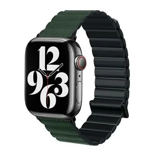 Do apple watch magnetic pro 42/44/45/49mm (czarno-zielony) Beline