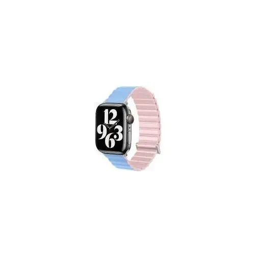 Beline do Apple Watch Magnetic Pro 42/44/45/49mm (różowo-błękitny) 2