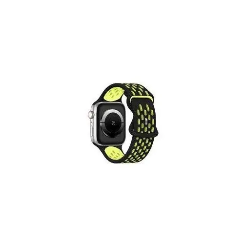 Do apple watch new sport silicone 38/40/41mm (czarno-żółty) Beline