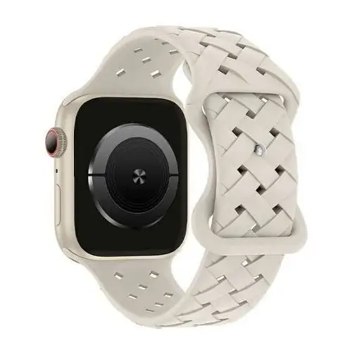 Do apple watch silicone woven 38/40/41mm (beżowy) Beline
