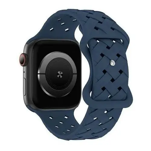 Beline do apple watch silicone woven 42/44/45/49mm niebieski