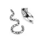 Biżuteria e-shop Bransoletka ze stali 316l srebrnego koloru, lśniący łańcuszek z kanciastych ogniw Sklep