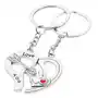 Breloczki dla zakochanych - dwie połówki serca, strzała, serduszka Biżuteria e-shop Sklep