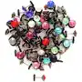 Biżuteria e-shop Fake plug do ucha z dużą cyrkonią - kolor kolczyka: fioletowy Sklep