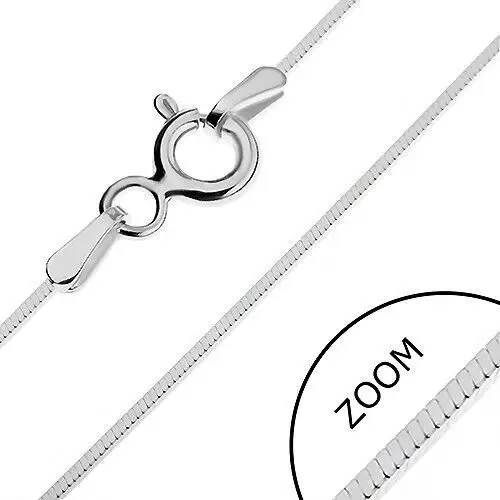 Łańcuszek srebrny 925 - żmijka cienki, 0,65 mm Biżuteria e-shop