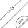 Biżuteria e-shop Łańcuszek ze srebra 925 - błyszczące pętelki, 2 mm Sklep