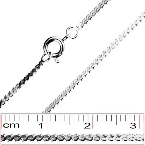 Łańcuszek ze stali chirugicznej - przeplatane ogniwa w kształcie litery S, 1,4 mm, Y39.8