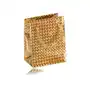 Papierowa holograficzna prezentowa torebeczka - kolor złoty, gładka błyszcząca powierzchnia, Y15.16 Sklep