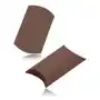 Papierowe pudełko upominkowe - brązowy kolor, teksturowana powierzchnia, składane, Y09.09 Sklep