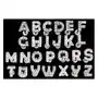 Piercing do języka ze stali - litera z cyrkoniami - Litera: O, AA6.17 Sklep