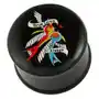Biżuteria e-shop Plug do ucha - dwa ptaszki, wstążka i miłosny napis - grubość kolczyka: 23,5 mm Sklep
