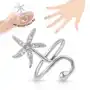 Regulowany pierścionek na paznokieć, błyszcząca rozgwiazda, lśniąca kuleczka, R46.18 Sklep