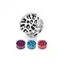 Siodłowy plug z akrylu - lampart, różne kolory i rozmiary - szerokość: 19 mm, kolor: różowy Biżuteria e-shop Sklep