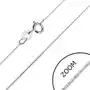 Biżuteria e-shop Srebrny łańcuszek 925 - lśniąca żmijka z tulejek, 0,6 mm Sklep