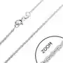 Srebrny łańcuszek 925 - ścięta spirala, 1,5 mm Biżuteria e-shop Sklep