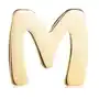 Biżuteria e-shop Złota 14k zawieszka o lśniącej i gładkiej powierzchni, drukowana litera m Sklep