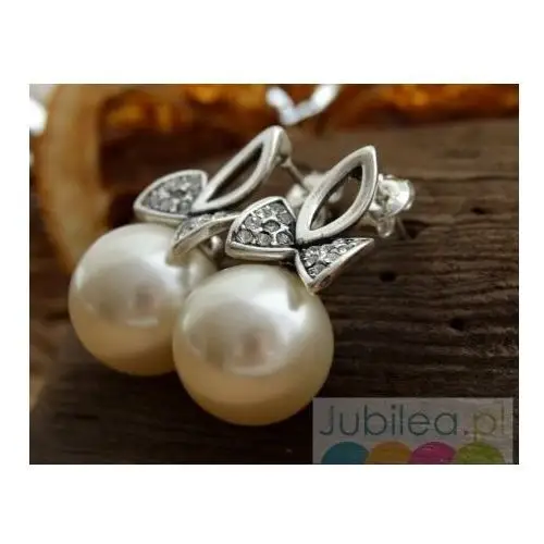 BRABANTIA - srebrne kolczyki z perłami