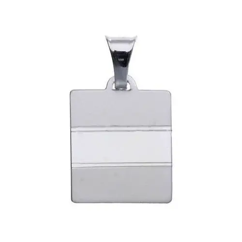 Srebrna zawieszka 925 blaszka pod grawer 3,98g - brak