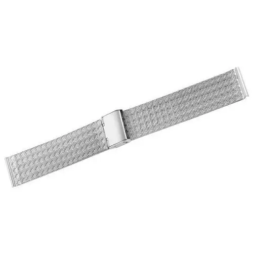 Bransoleta Fashion Mesh Srebrna IPS 22 mm FA22S, kolor szary 3