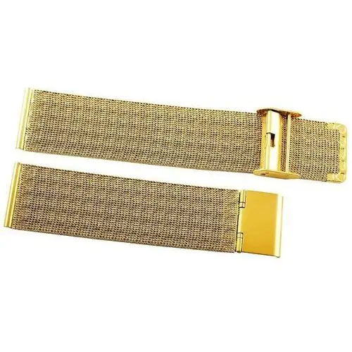 Bransoleta Fashion Mesh Złota IPG 22 mm FA22G 4