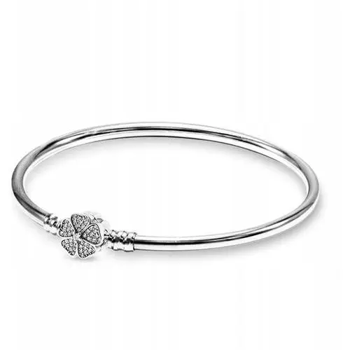 Bransoletka srebrna modułowa charms zawieszka 18cm