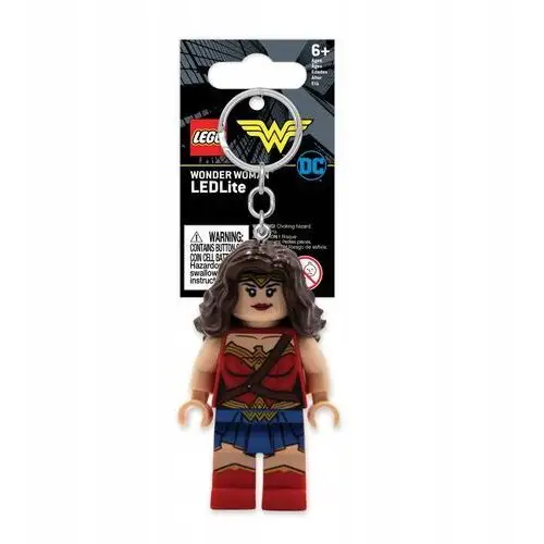 Brelok do kluczy Lego DC Heroes Brelok Wonder Woman z latarką