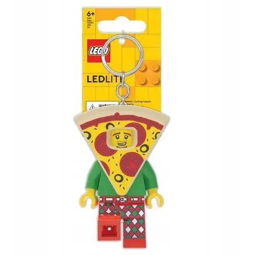 Brelok do kluczy z latarką Lego Pizza LGL-KE176 ZB-173253