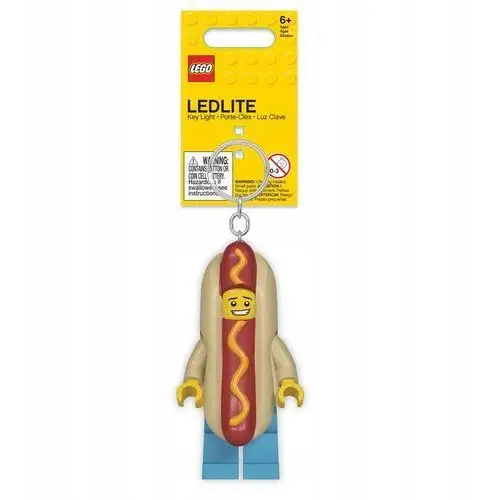Brelok z latarką Iconic Lego Hot Dog