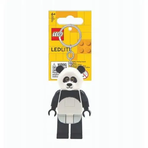 Brelok z latarką Lego Minifigures Panda