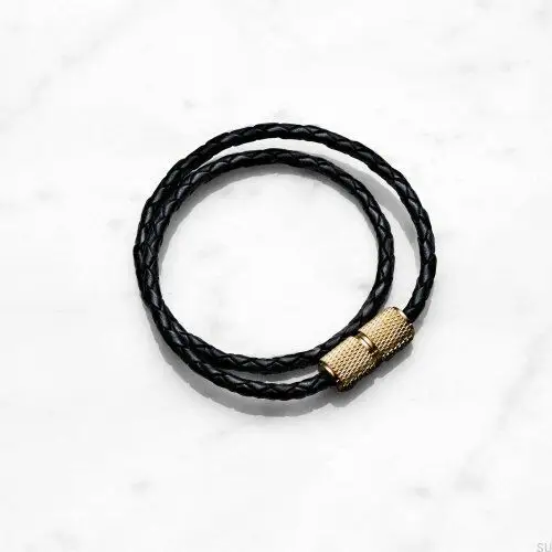 Non-US Double Bracelet / 36cm / Brass