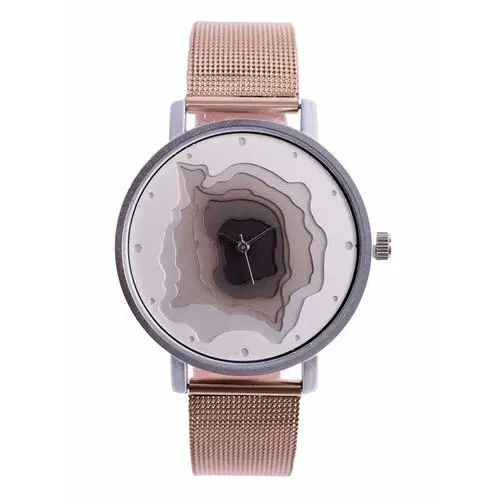 Damski zegarek michael john cratos różowe złoto Butosklep