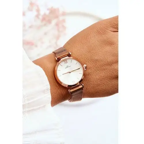 Klasyczny damski zegarek giorgio&dario różowe złoto daniela Butosklep