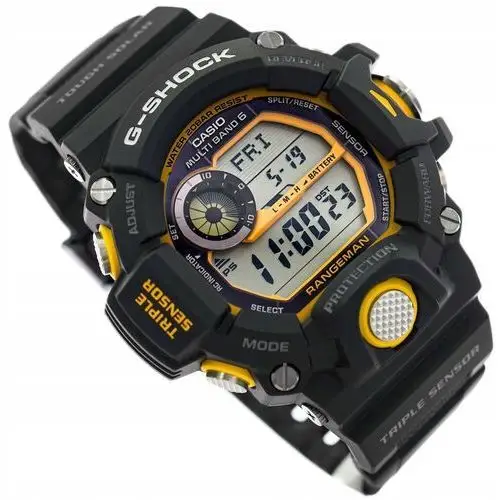 Męski zegarek gw-9400y-1er g-shock solarny Casio