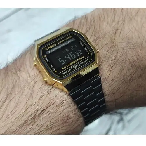 Zegarek Casio A168WEGB-1BEF 5