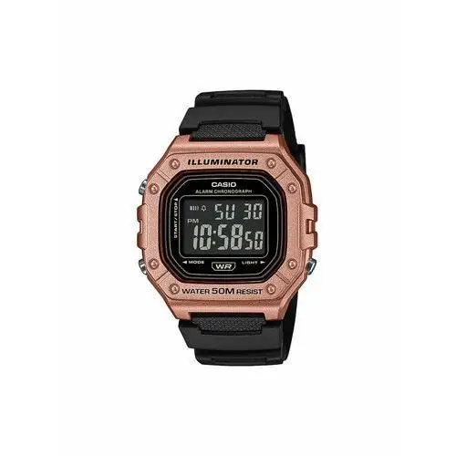 Casio Zegarek Digital Chronograph W-218HM-5BVEF Czarny