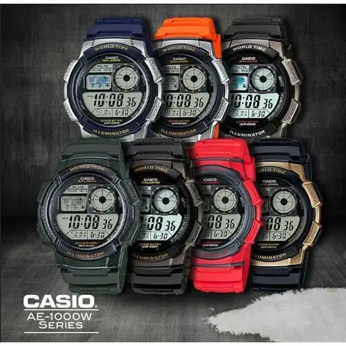 Zegarek męski ae-1000w-1avdf Casio 5