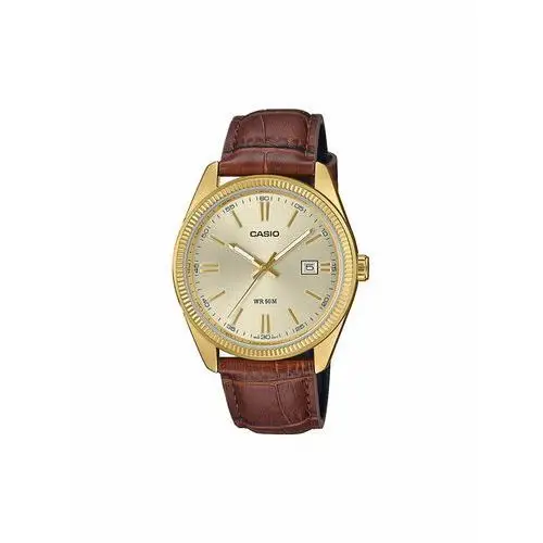 Casio Zegarek Timeless Collection MTP-1302PGL-9AVEF Brązowy