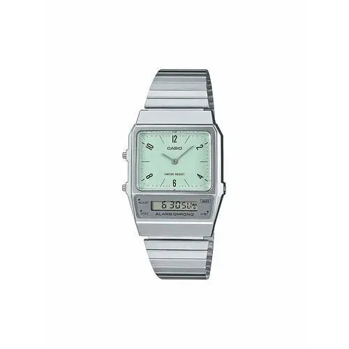 Casio zegarek vintage classic aq-800e-3aef srebrny