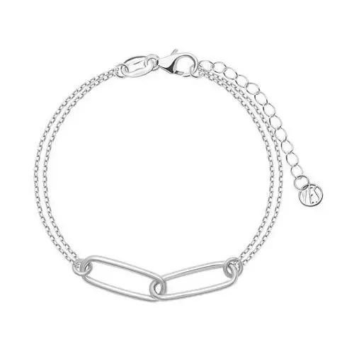 Bransoletka srebrna - chains Chains - biżuteria yes