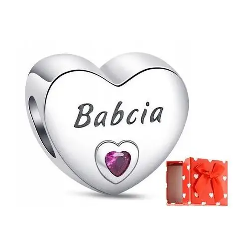 Charms Babcia rodzina s925 E-charmsy