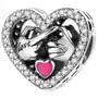 Charms miłość Przysięga Serce róż koralik S925, kolor różowy Sklep