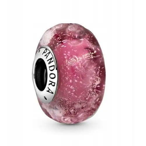 Charms Pandora Różowe fale 798872C00, kolor różowy